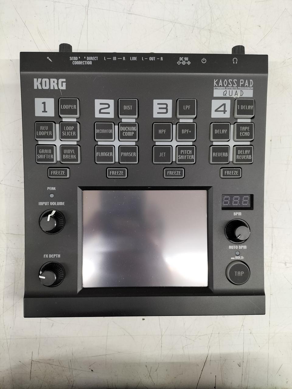 【週末限定価格】【美品】 KORG KAOSS PAD QUAD 送料込み Korg KAOSS PAD QUAD Reviews | Sweetwater