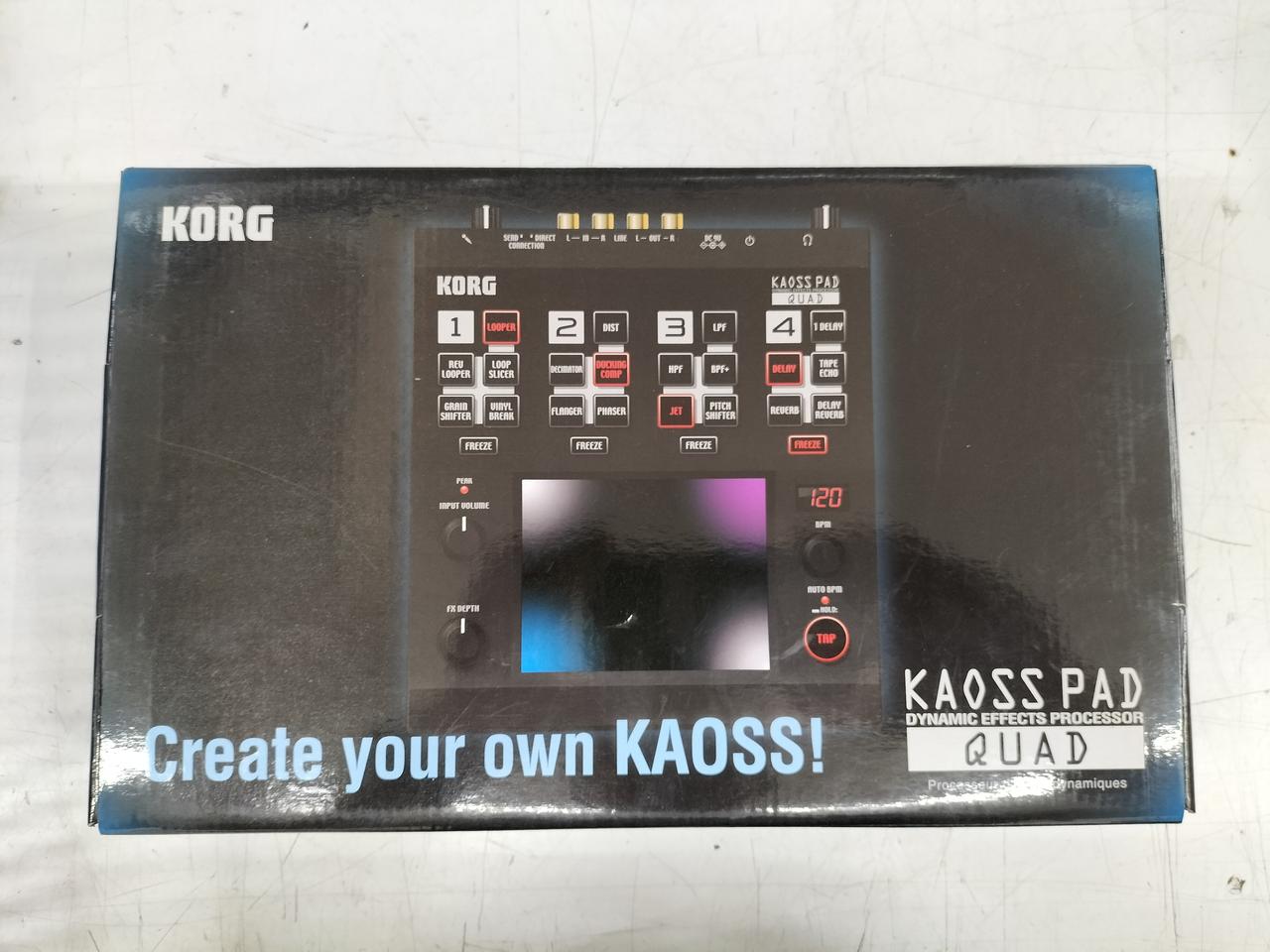 【週末限定価格】【美品】 KORG KAOSS PAD QUAD 送料込み Korg KAOSS PAD QUAD Reviews | Sweetwater