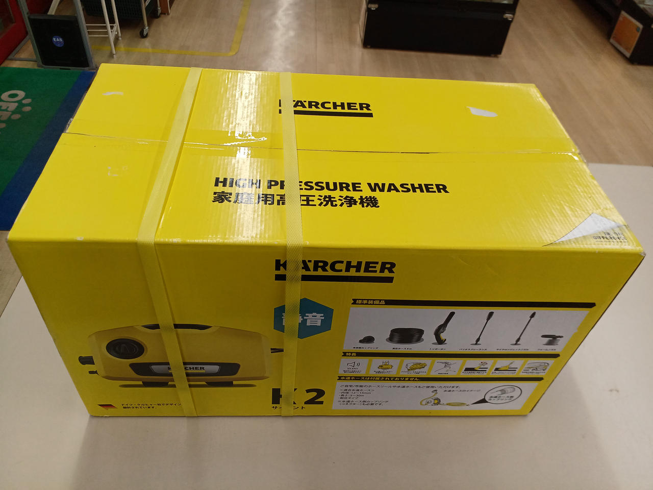 【中古】【動作OK】【店頭引取限定】KARCHERケルヒャー 高圧洗浄機  K3　9,680円（税込）3068 ケルヒャー 高圧洗浄機 K3 SILENT ベランダの中古 中古B使用感あり
