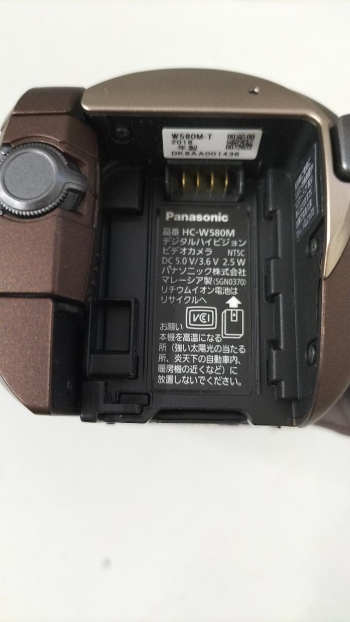 パナソニック デジタルハイビジョンビデオカメラ HC-W580M 〇〇