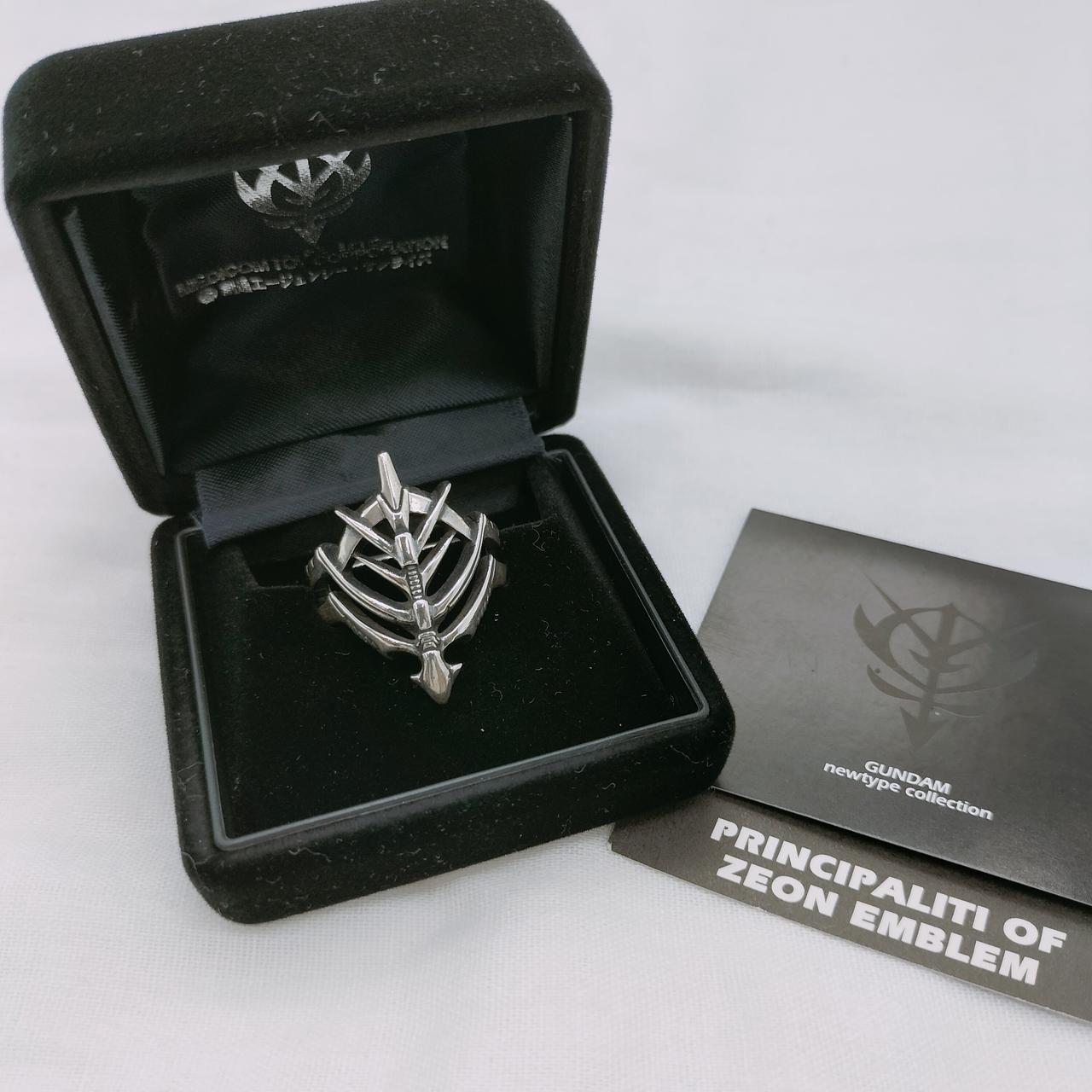 機動戦士ガンダム  ジオン公国エンブレムリング　シルバー