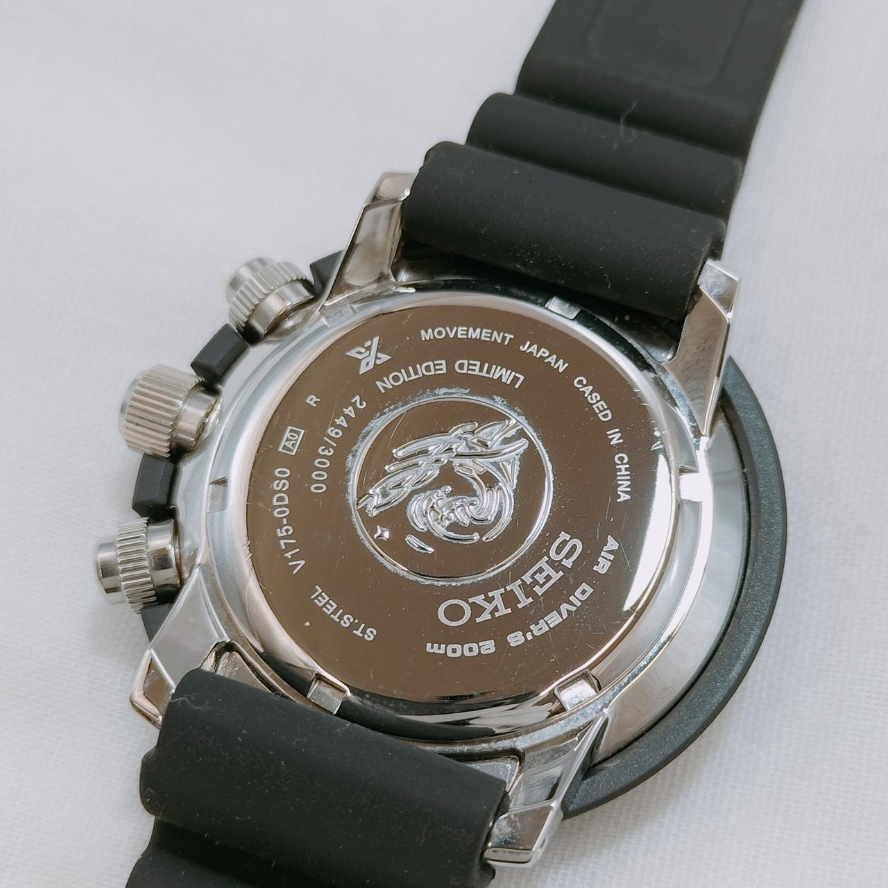 美品 セイコー プロスペックス ダイバーズウォッチ V175 ソーラー 腕時計 楽天市場】SEIKO セイコー プロスペックス ソーラークロノ