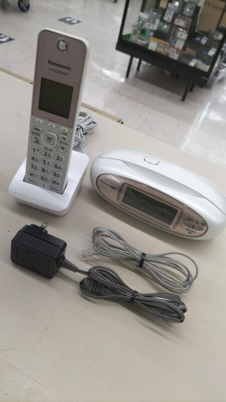 Panasonic - 固定電話 Panasonic パナソニック 留守番 電話機 固定電話 VE-GD27-W（VE