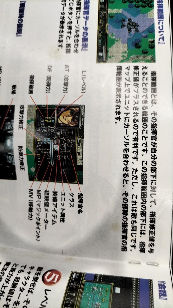 取扱説明書シミあり