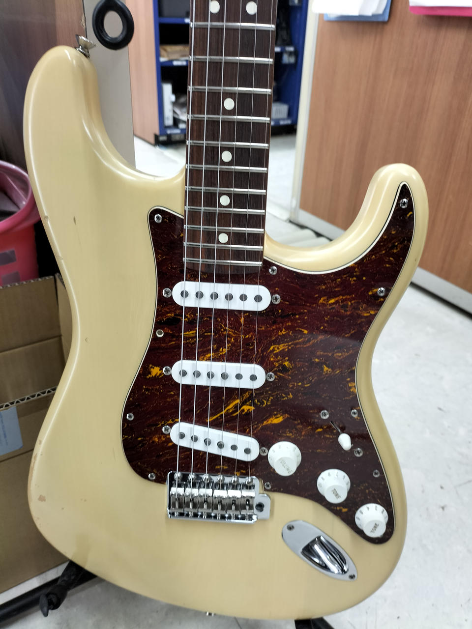苫小牧バナナ】希少☆良品 Fender USA STRATOSONIC ストラトソニック P