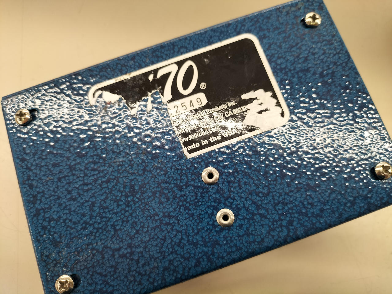 Fulltone 70 FUZZ ジャンク ファズ Fulltone '70 v1 Fuzz, Brand New, Old Stock (NOS), Last one