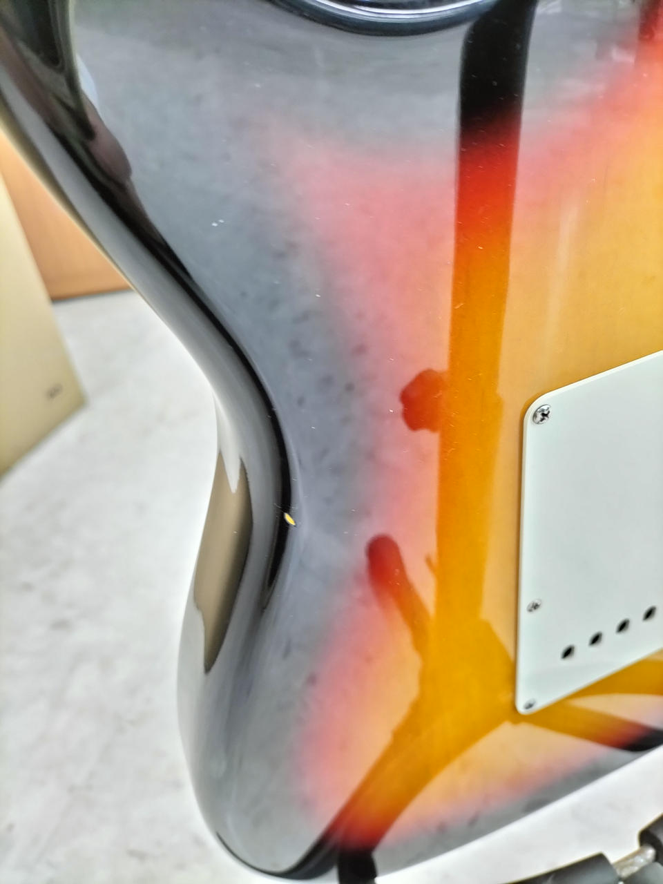 一箇所打痕あります