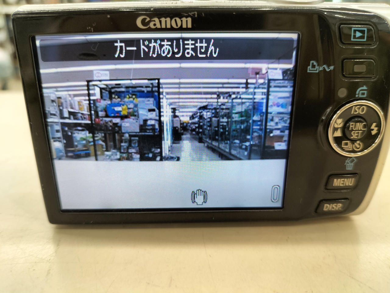 デジカメ　ジャンク　CANON　PC1249 キャノン IXY デジタル900IS シルバー ジャンク デジカメ デジタル