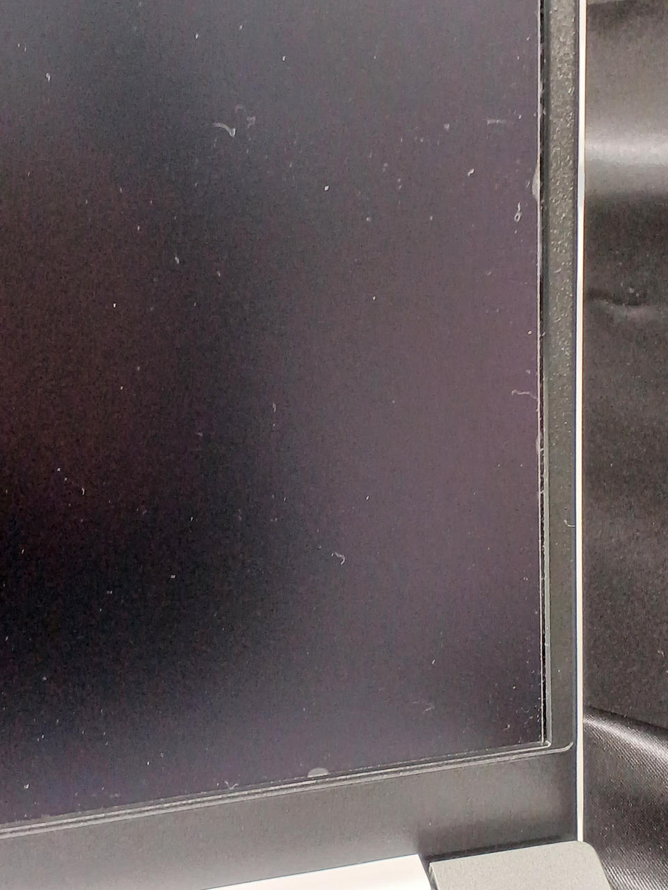 画面右側に気泡があります。