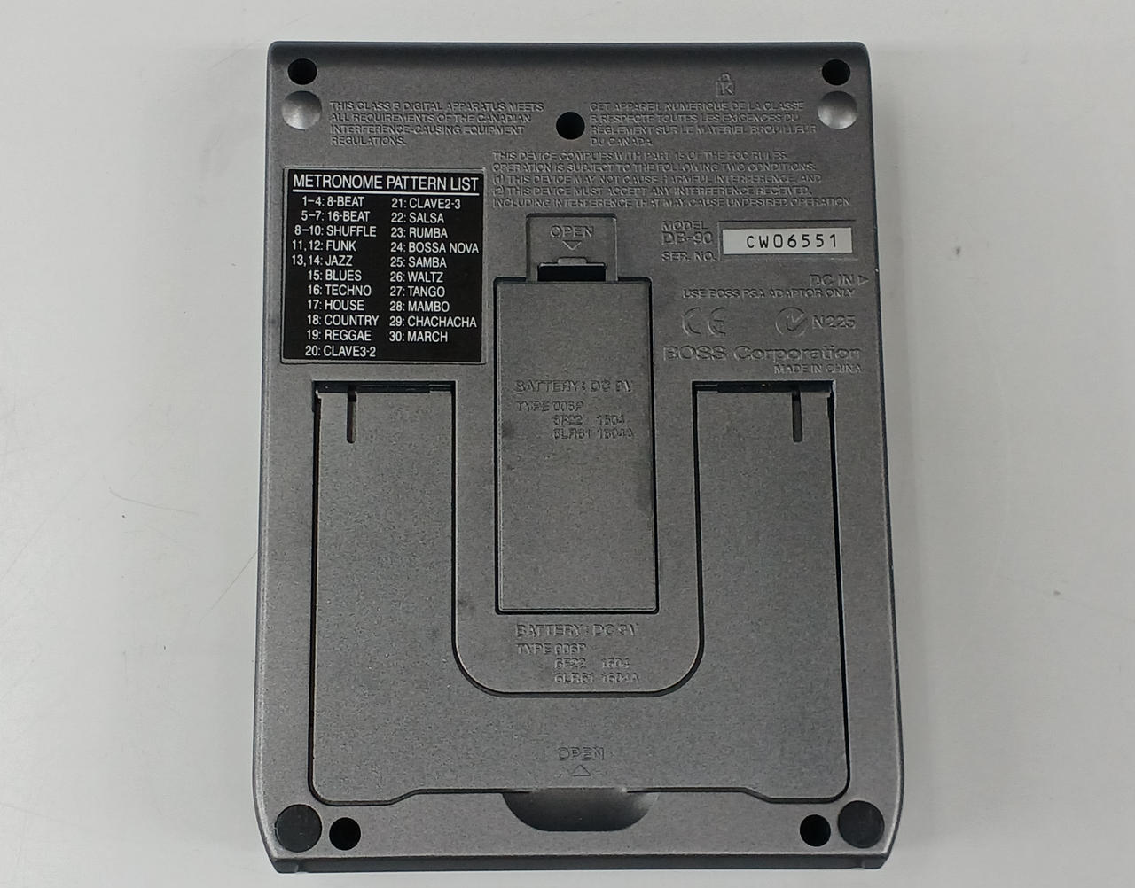 DB-90　boss +PSA-100S(純正) メトロノーム ドクタービート BOSS - DB-90 | Dr. Beat