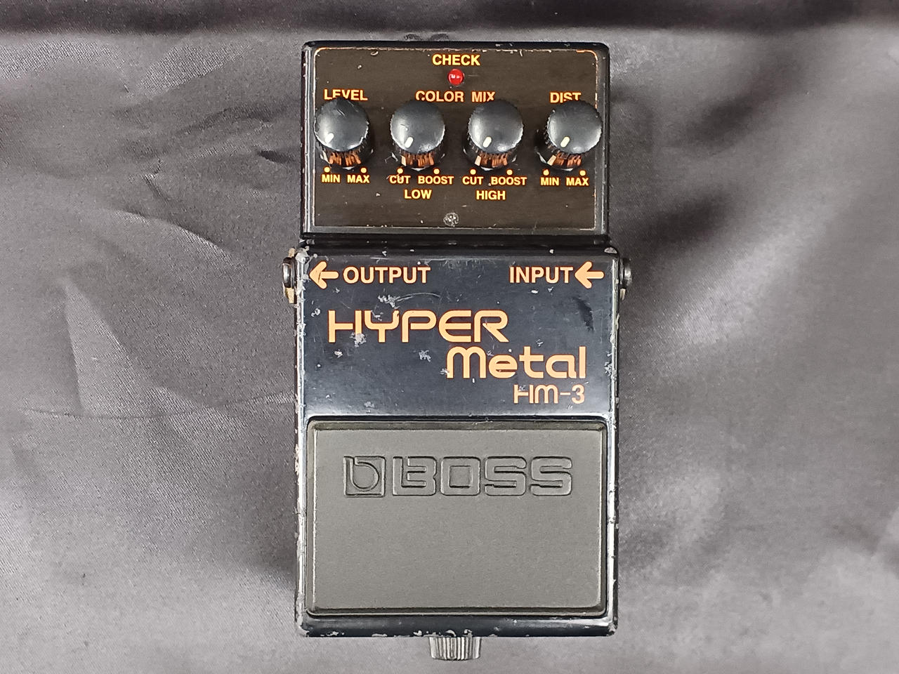 【超貴重品】BOSS メタルプレート1980年代 超貴重品】BOSS メタルプレート1980年代 ギター
