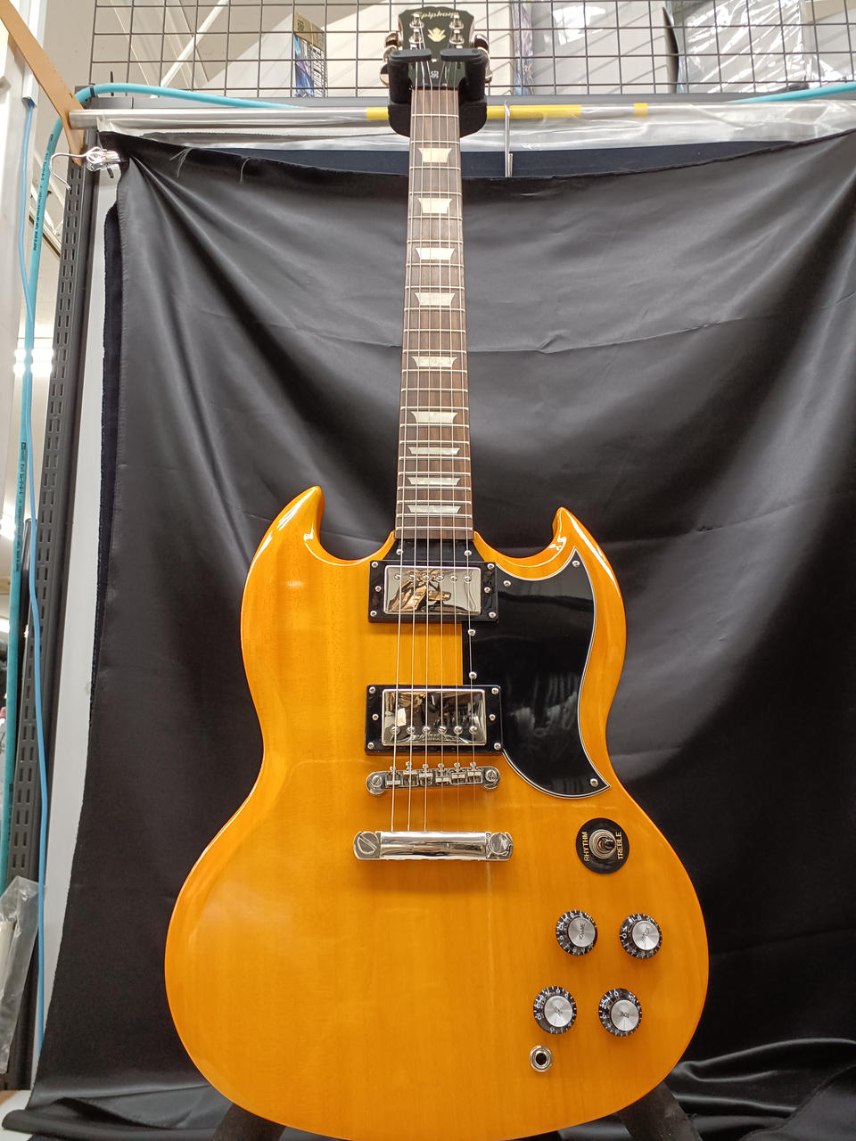 ☆最終値下決断☆希少　オイルステイン仕上げ　セットネックのEpiPhone SG EPIPHONE|SGギター|HARDOFFオフモール（オフモ）|2013220000103423