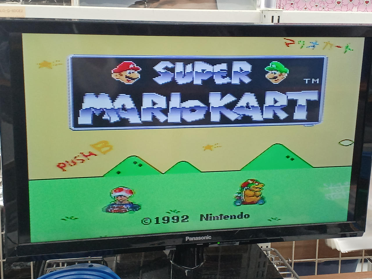 ※ゲームソフト起動できました。