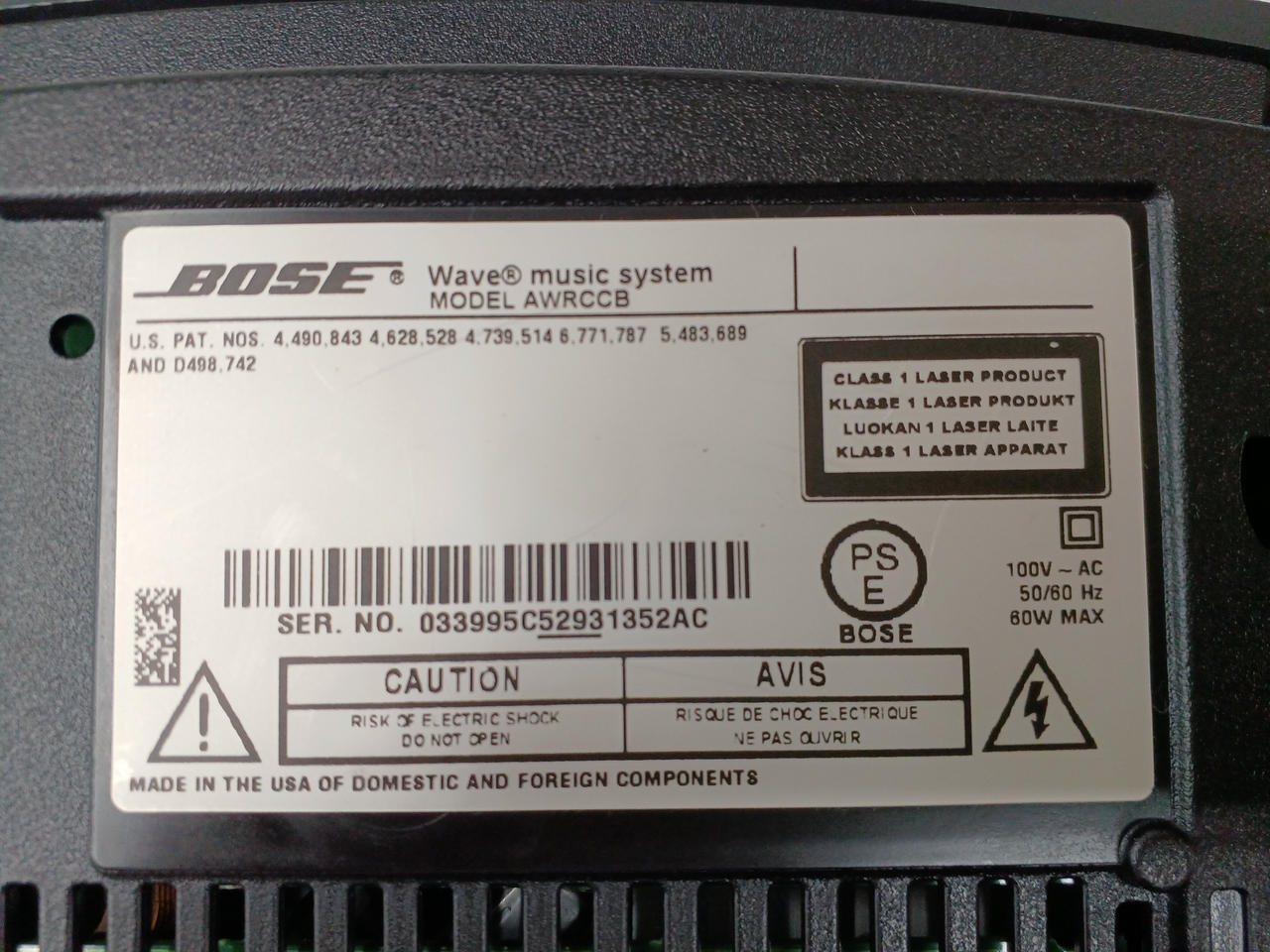 BOSE|WAVE MUSIC SYSTEM|【ハードオフ公式通販】オフモール