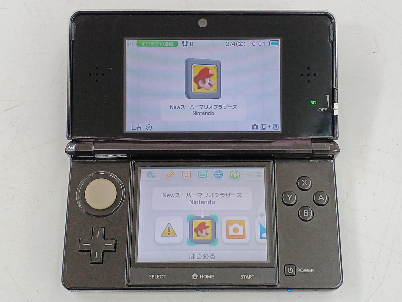 DSソフト読み込みOK