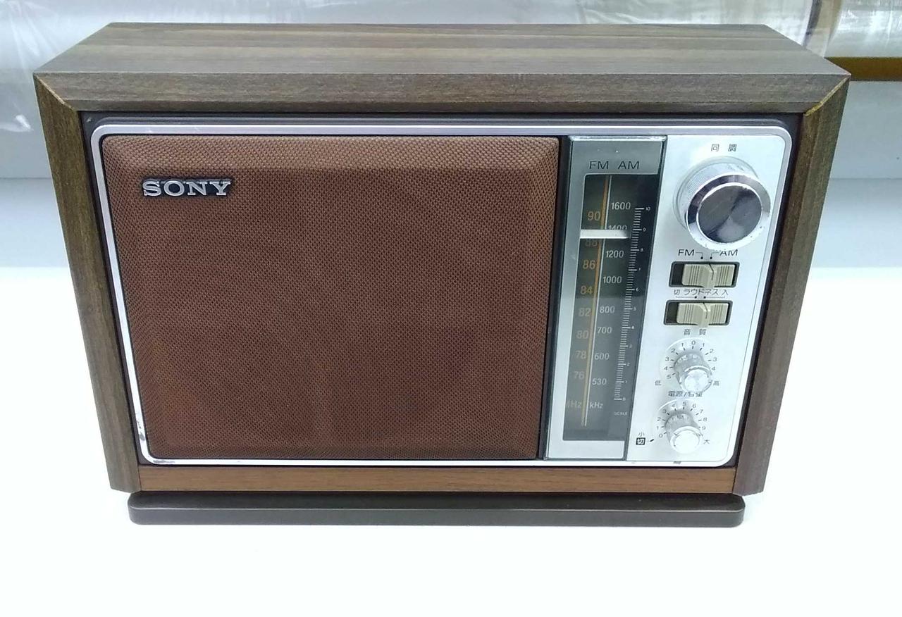 HFD04 ☆動作品☆ SONY ICF-9740 FM/AM 2バンド ラジオ