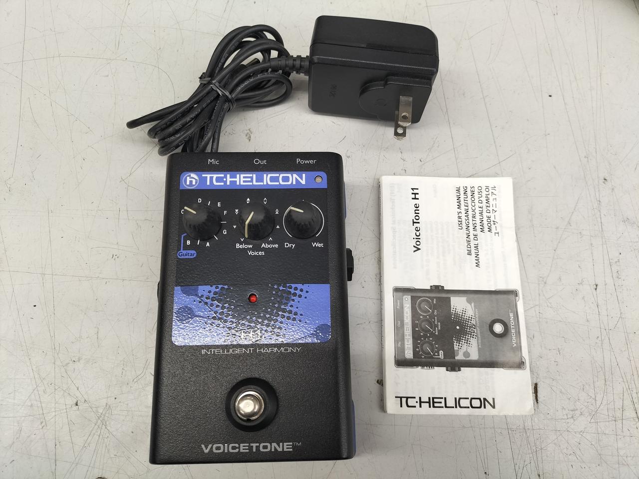 TC Helicon Duplicator ボーカルエフェクター　アダプター付 TC Helicon Duplicator ボーカルエフェクター アダプター付 TC Helicon