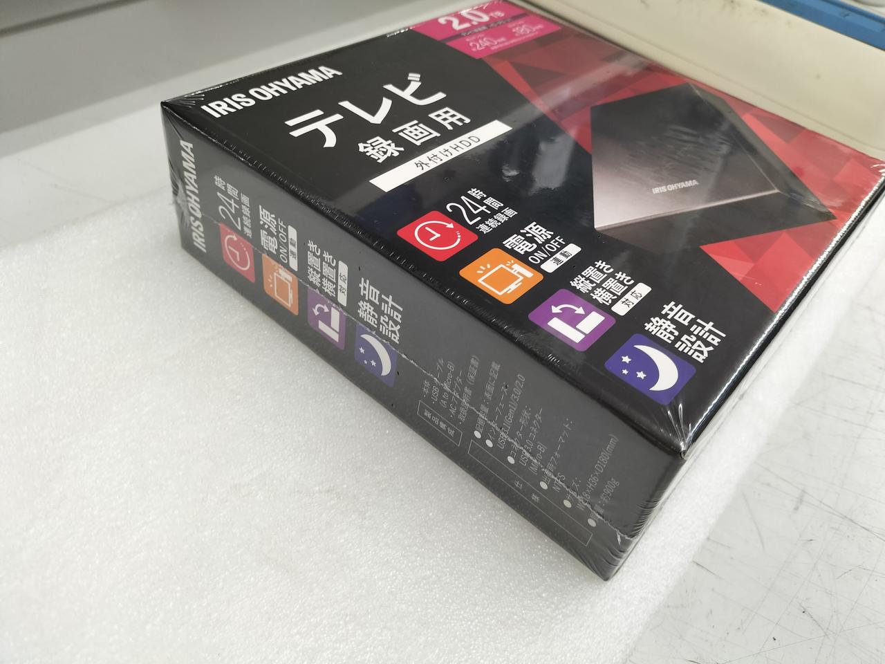 IRIS OHYAMA|外付けHDD 2TB|【ハードオフ公式通販】オフモール