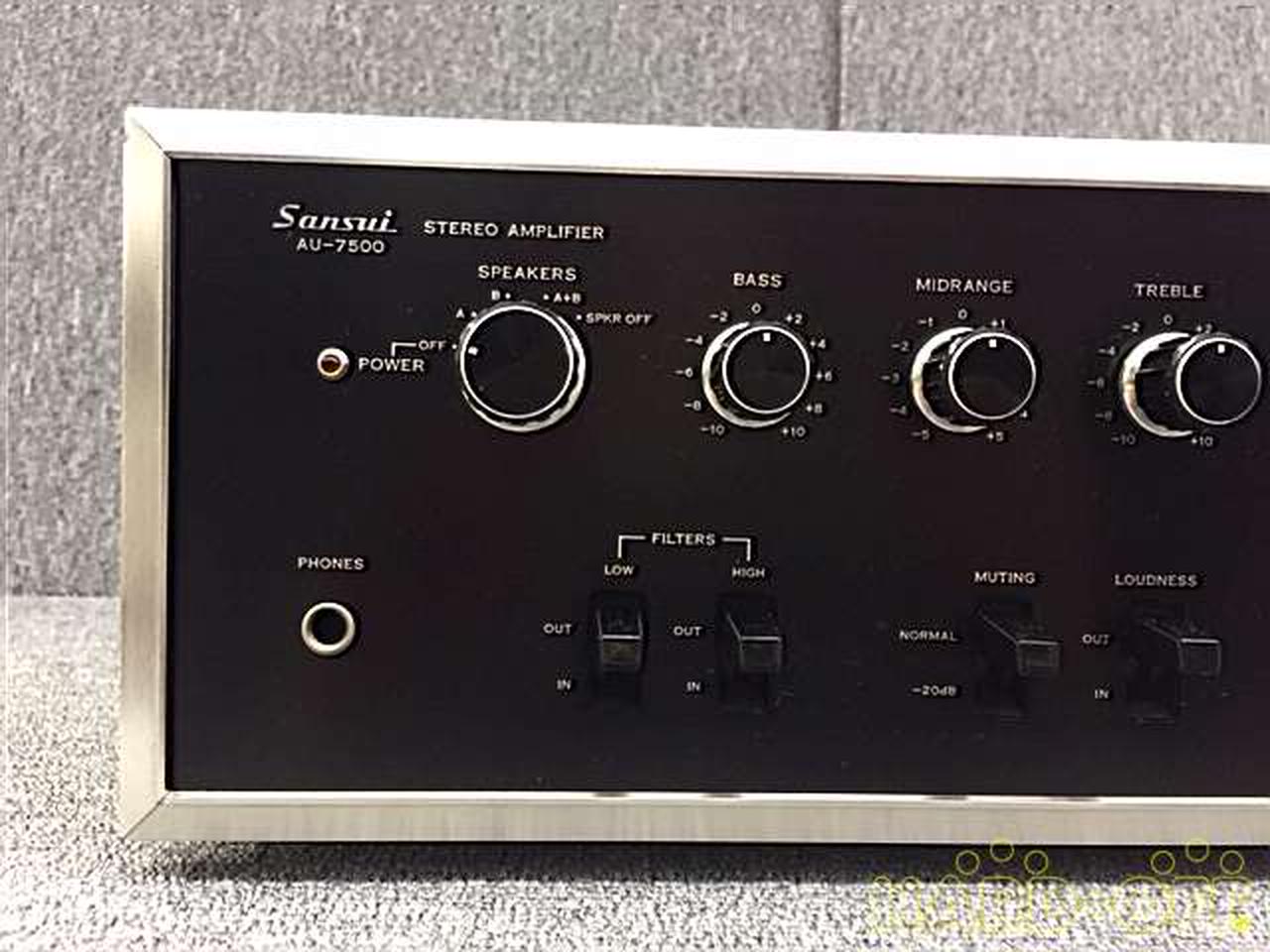 Manasan専用【動作品/美品】SANSUI プリメインアンプ AU-7500 サンスイ(SANSUI)|プリメインアンプ(トランジスター)|HARDOFF