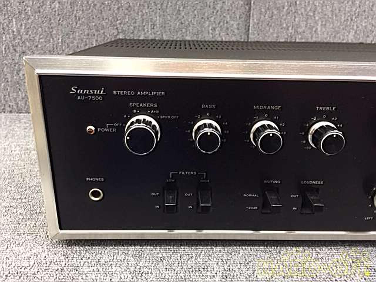 Manasan専用【動作品/美品】SANSUI プリメインアンプ AU-7500 2025年最新】sansui au-7500の人気アイテム - メルカリ