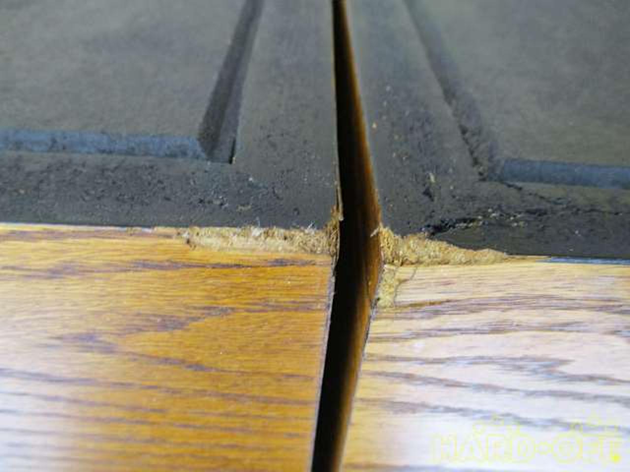 天板・角の傷み状態