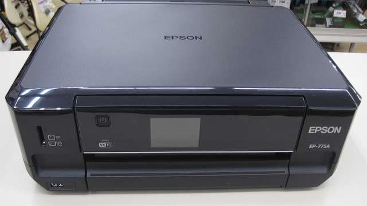 ジャンク品(廃インク交換表示為)EPSONプリンター EP-775A 【公式通販】