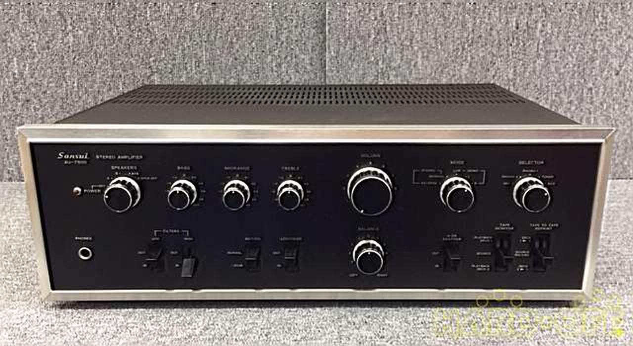 M7333 SANSUI プリメインアンプ AU-7500 SANSUI AU-7500 Integrated Amplifier Transistor Used Japan | eBay