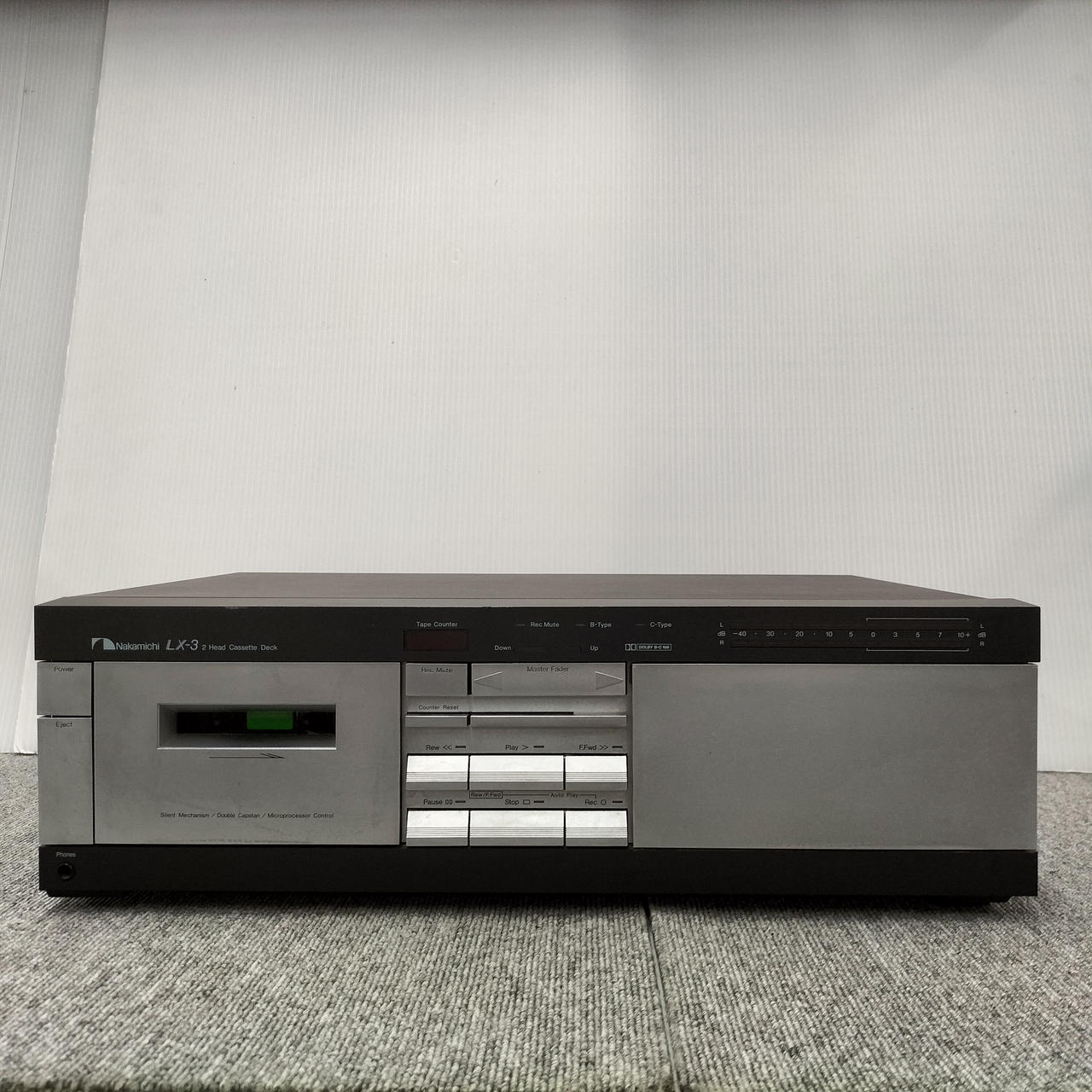 メンテナンス品】 Nakamichi ナカミチ 3ヘッドカセットデッキ