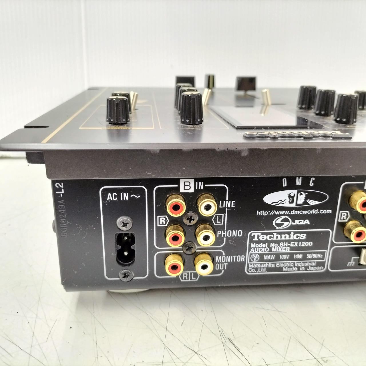整備済み　Technics sh-ex1200DJミキサー 整備済み technics sh-ex1200DJミキサー DJ機材