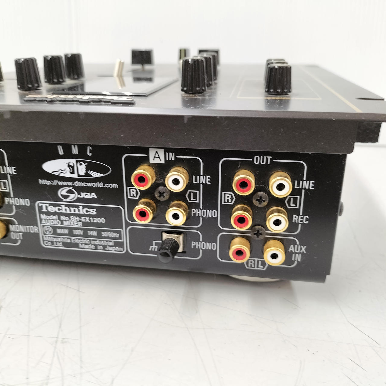 Technics DJミキサー SH-EX1200 動作確認済 概要 DJ用オーディオ・ミキサー SH-EX1200 | ミニコンポ