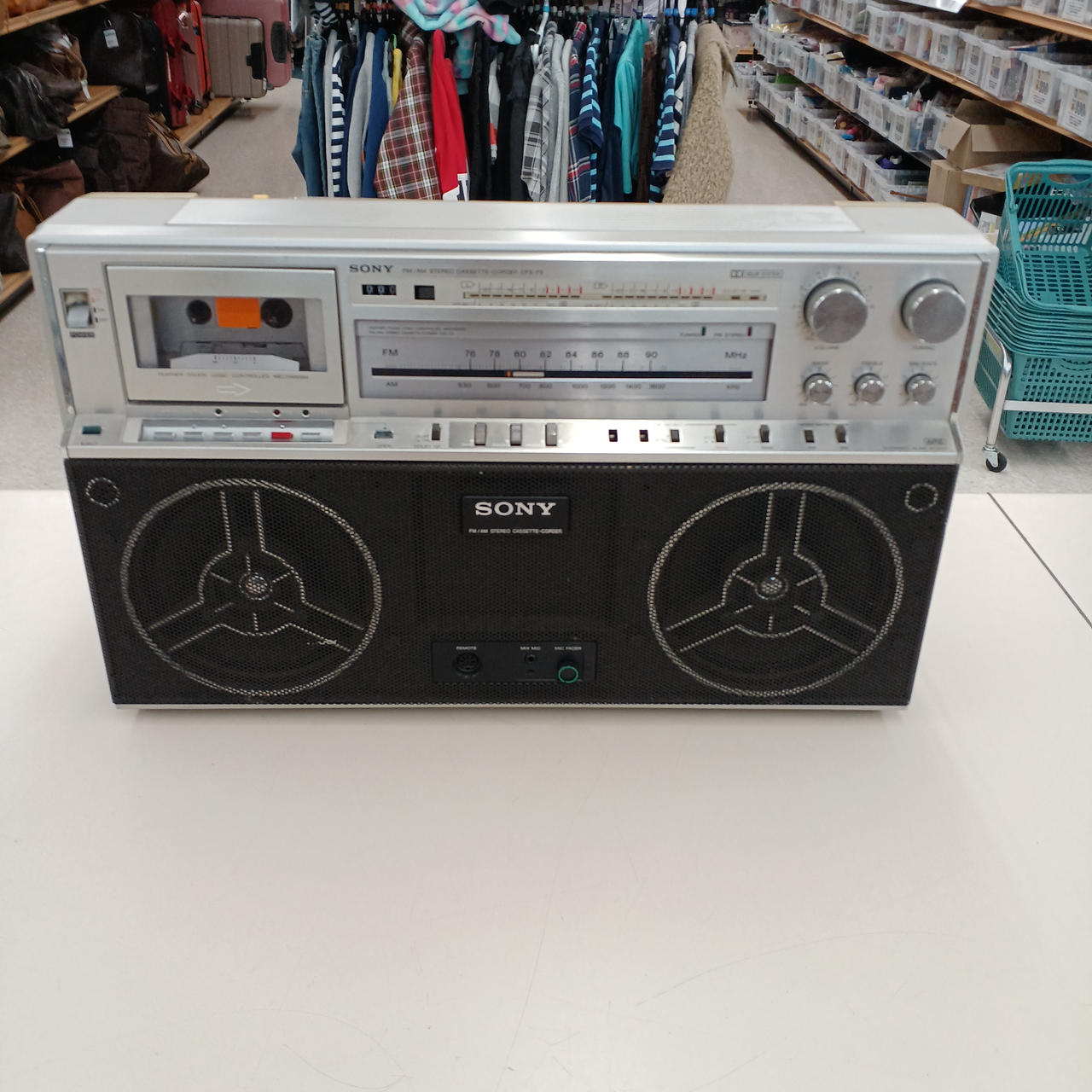 【Vintage】SONYラジカセ CFS-EW50　★Bluetooth対応★ Vintage】SONYラジカセ CFS-EW50 ☆Bluetooth対応☆