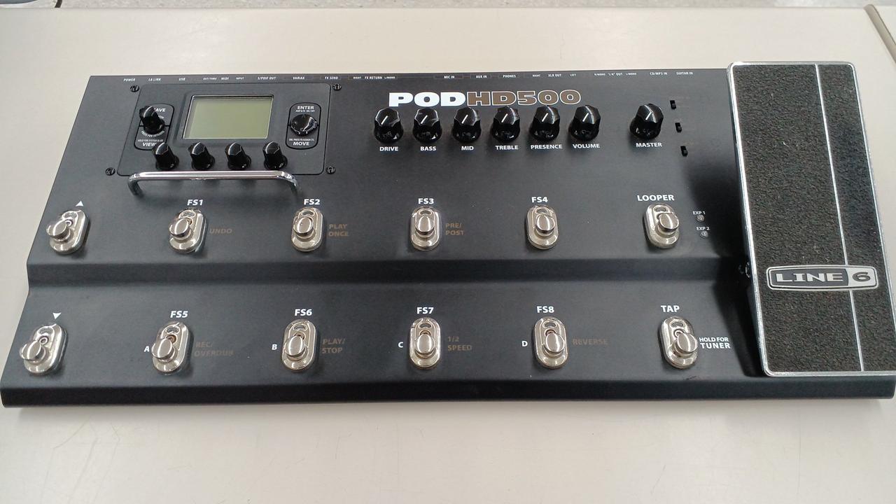 美品　LINE6 ラインシックス　エフェクター LINE6 (ライン6) HX EFFECTS マルチエフェクター□□ - シライ