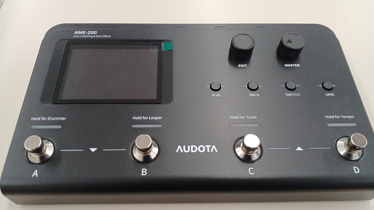 【1点限り】Audota Ame-200 マルチエフェクター 1点限り】Audota Ame-200 マルチエフェクター - メルカリ