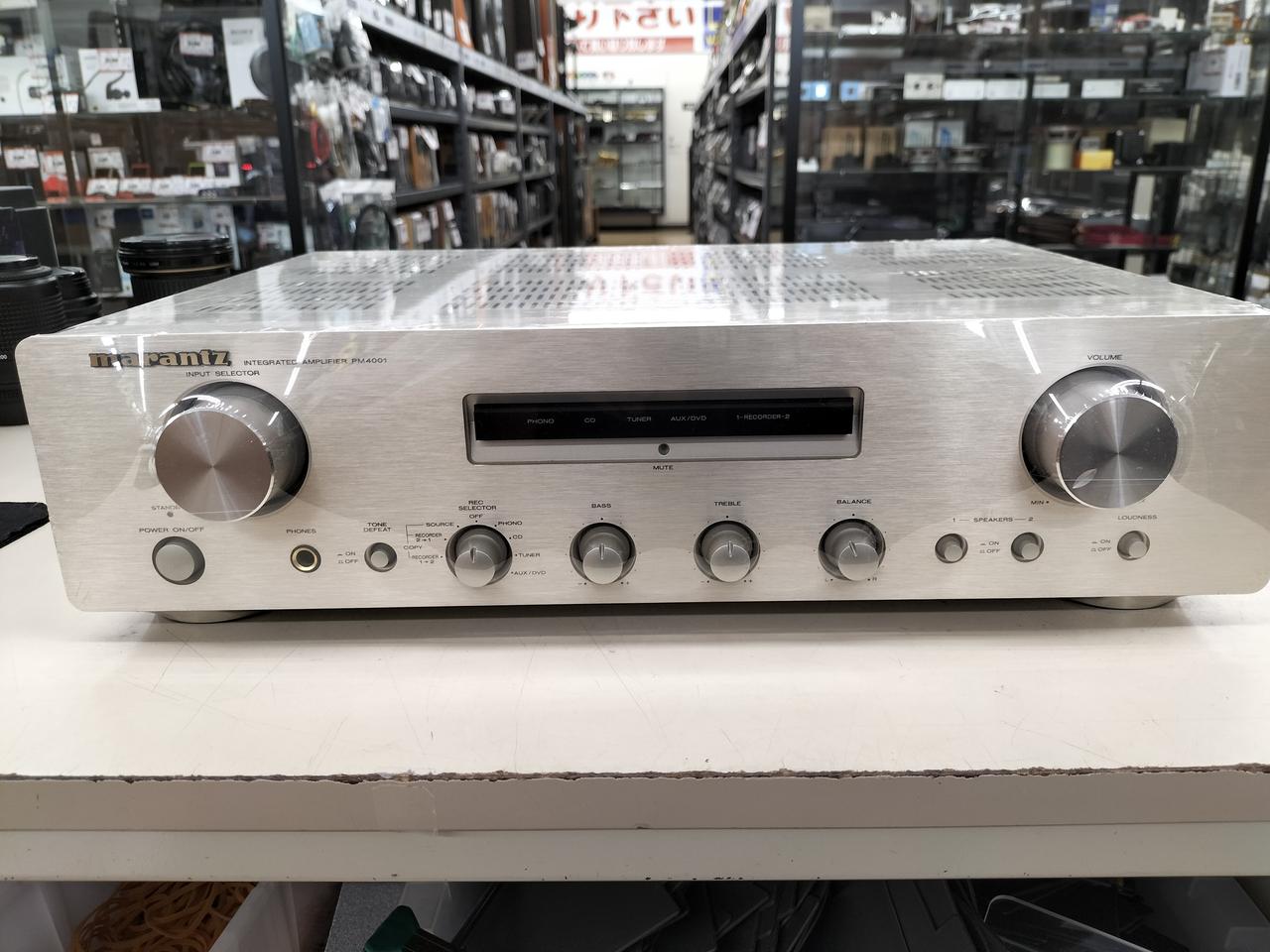 【完動品】Marantz PM4001 プリメインアンプ Marantz PM4001 プリメインアンプ マランツ -e338 : GrunSound