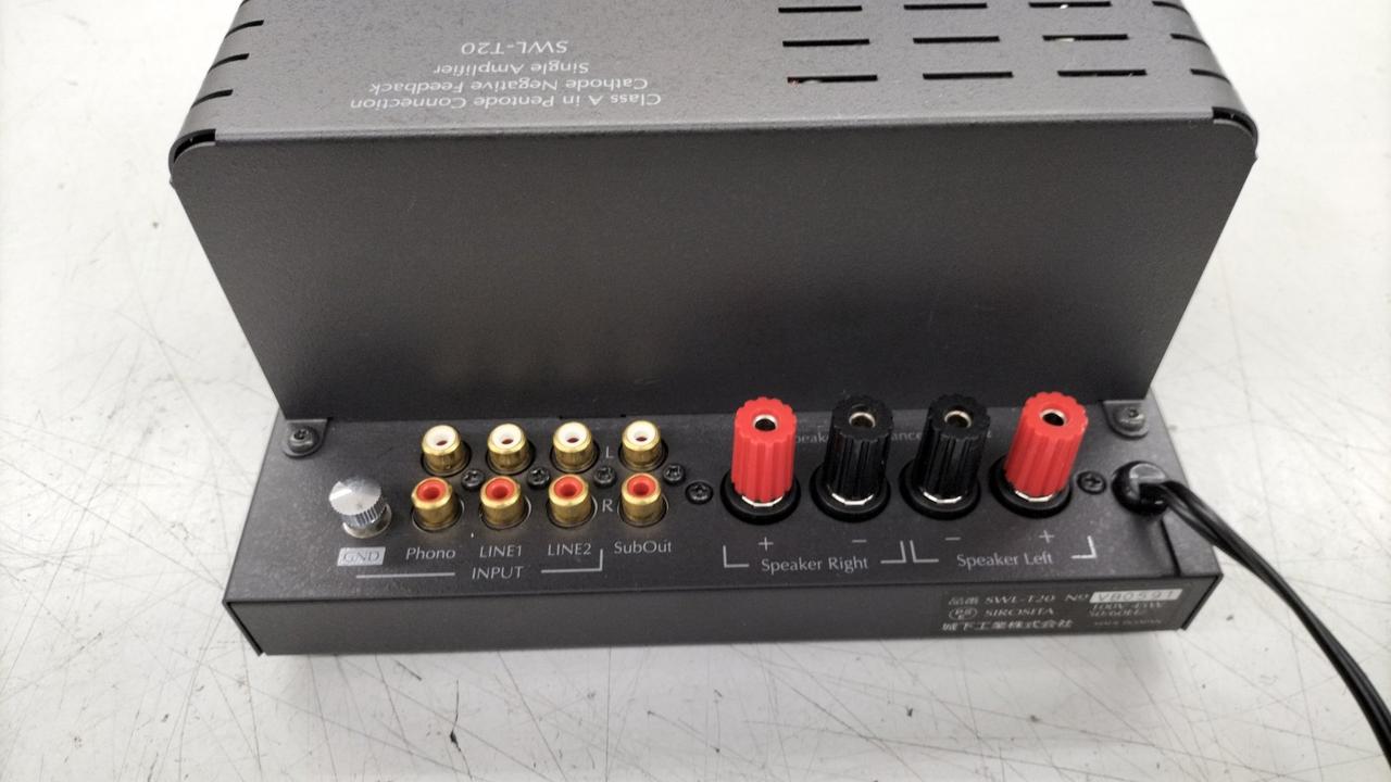 『美品』真空管アンプ SOUND WARRIOR SW-T10 SOUND WARRIOR、約6.5万円の国産真空管プリメイン。SPセットも