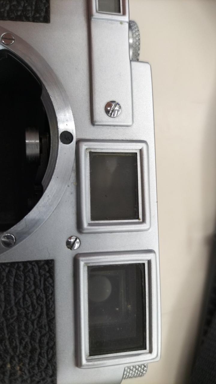 ファインダー内にカビあり。