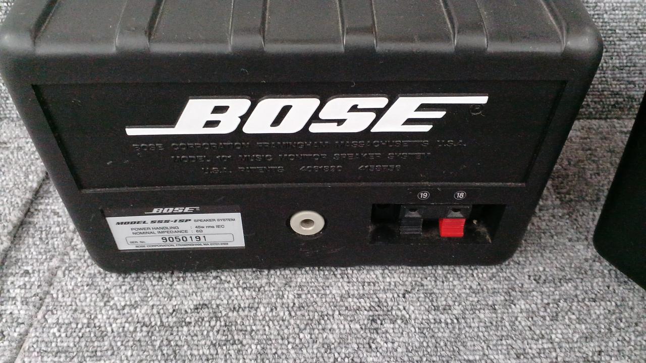 BOSEボーズ スピーカーSSS-ISP ブラック 連番ペア 金具付 Yahoo!オークション -「sss」(BOSE) (一般)の落札相場・落札価格
