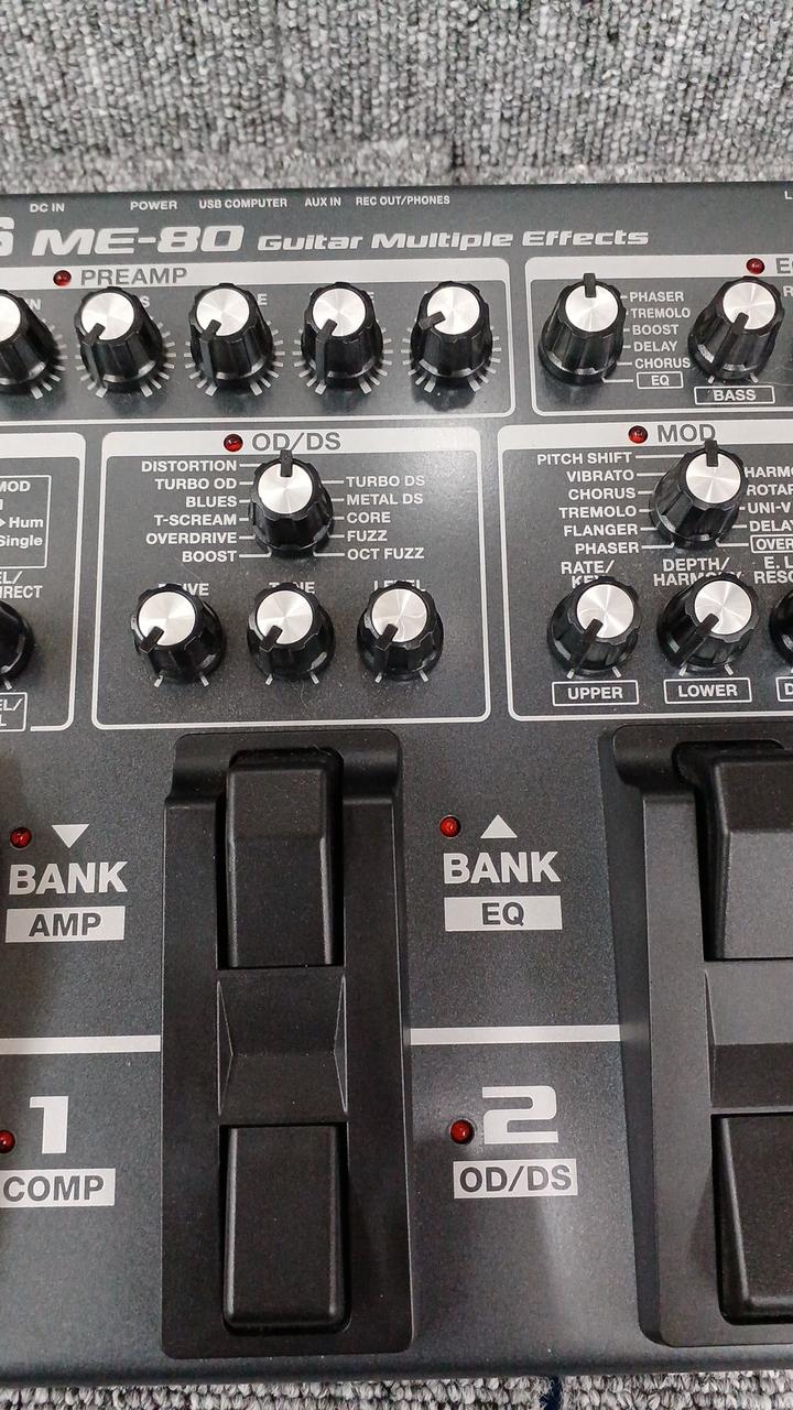 新品未開封 BOSS / ME-80 マルチエフェクター セット Amazon | BOSS Guitar Multiple Effects ME-80