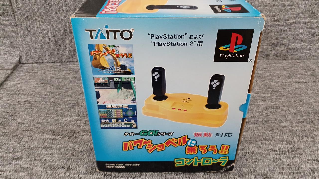 パワーショベルに乗ろう！！コントローラ　ソフト2本付き パワーショベルに乗ろう！！コントローラ ソフト2本付き パワー