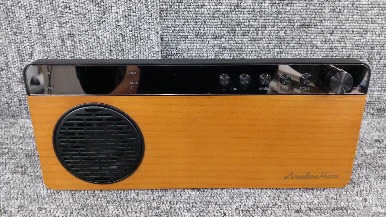 未使用品　Amadana UVZZ-10065 ワイヤレス スピーカーFMラジオ Amazon.co.jp: UVZZ-10065 Amadana Music Radio : 家電＆カメラ