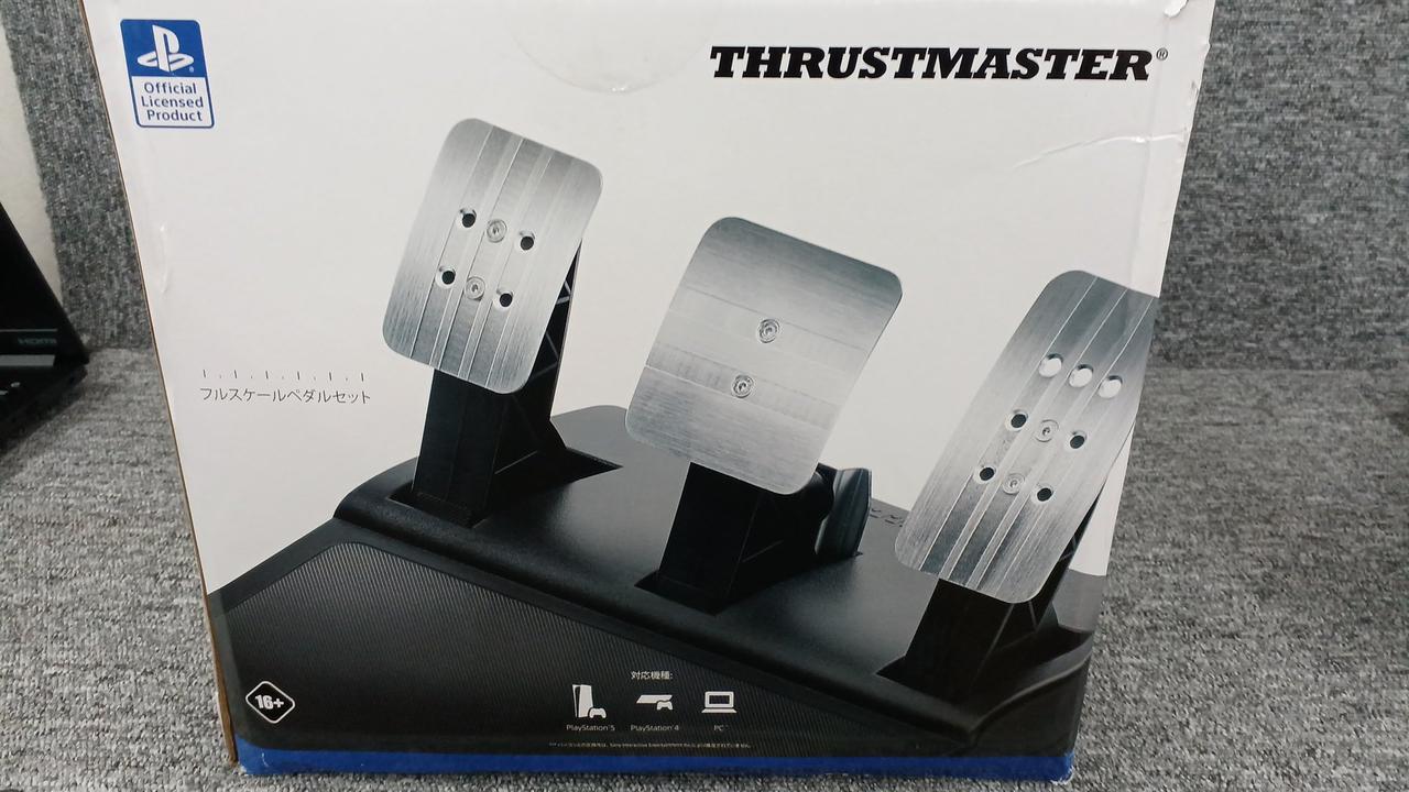 スラストマスター(THRUSTMASTER)|ステアリングコントローラー|【ハード 