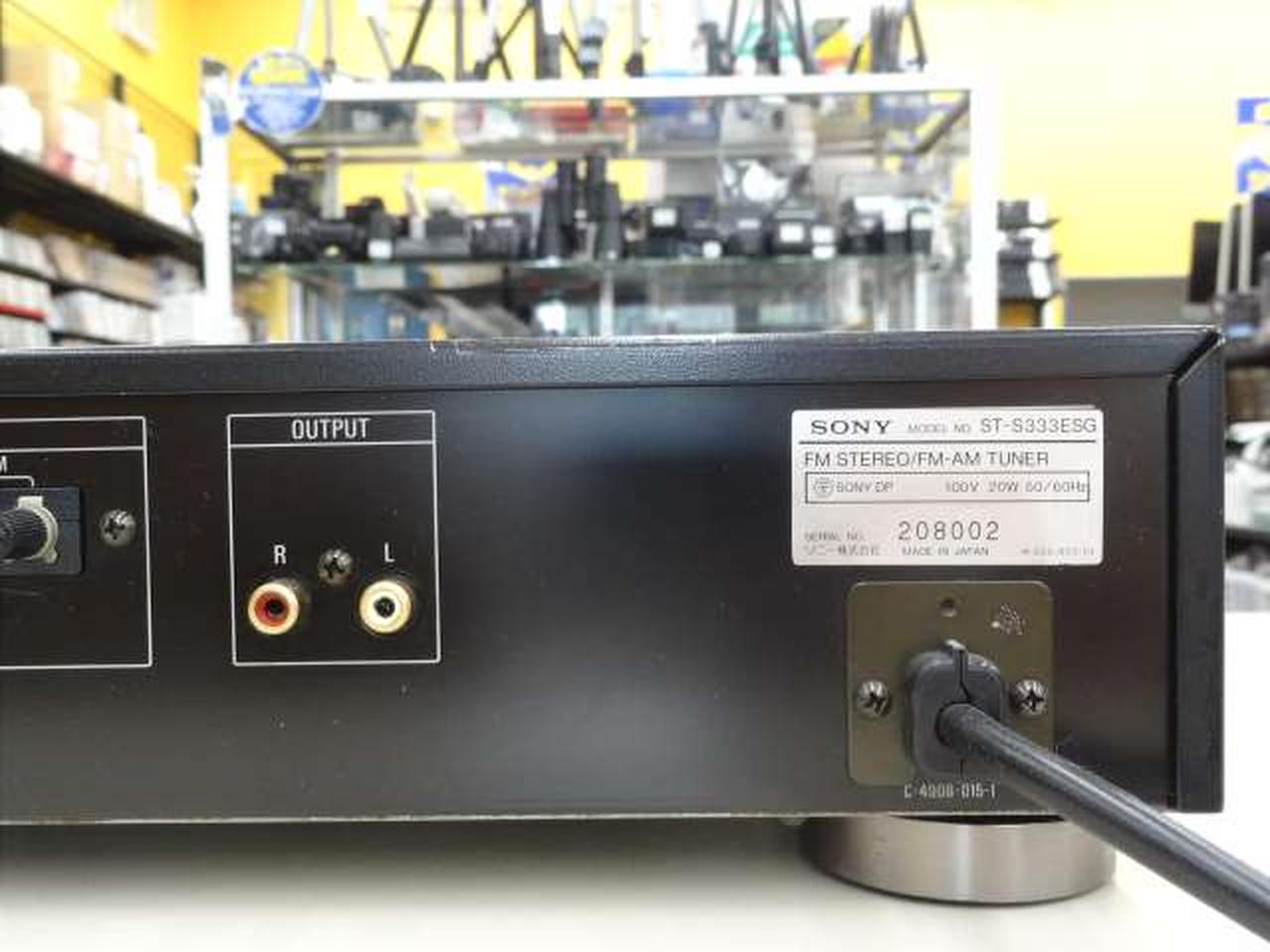 美品 受信確認済 取説付 SONY ST-S333ESG FM/AMチューナー Amazon.co.jp: SONY ソニー ST-S333ESA FM/AMステレオチューナー