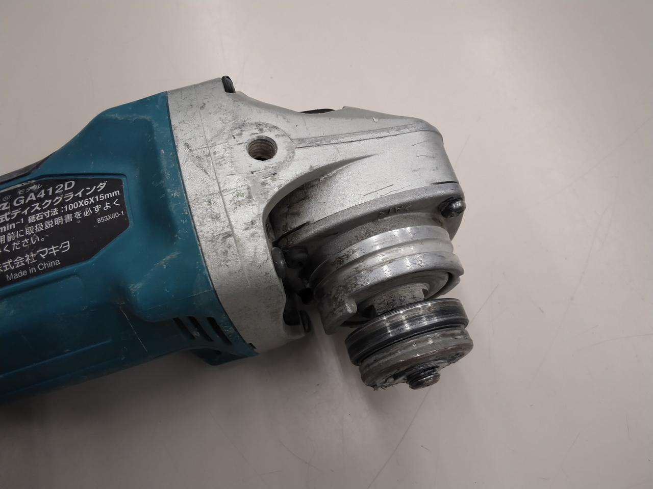 Makita - マキタ グラインダー ジャンク品 GA412D Makita - マキタ グラインダー ジャンク品 GA412Dの通販 by 豚骨