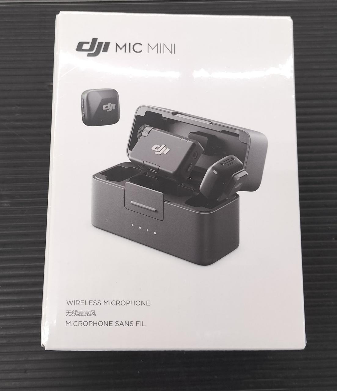 新品未開封】DJI Mic Mini （24時間以内発送） さらに小型化＋長時間