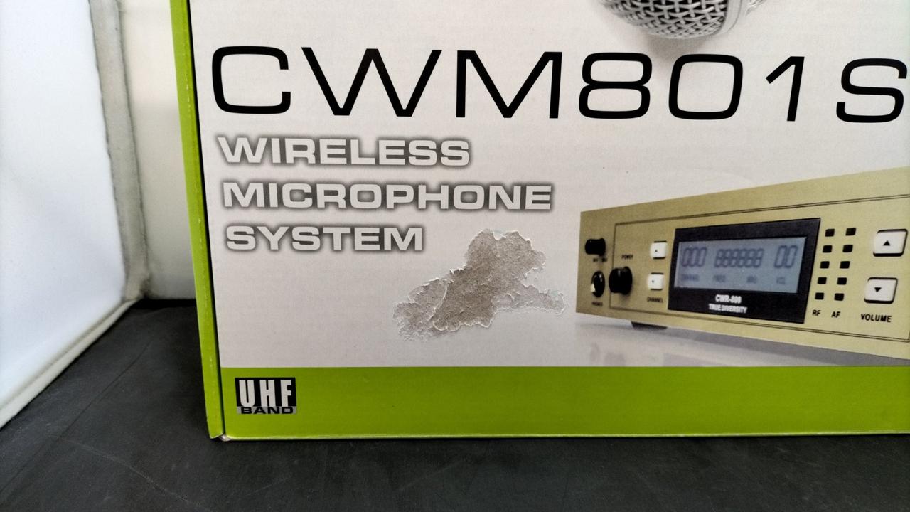 CLASSICPRO CWM801S ワイヤレスマイク・レシーバー【元箱付】 CLASSICPRO CWM801S ワイヤレスマイク・レシーバー【元箱付