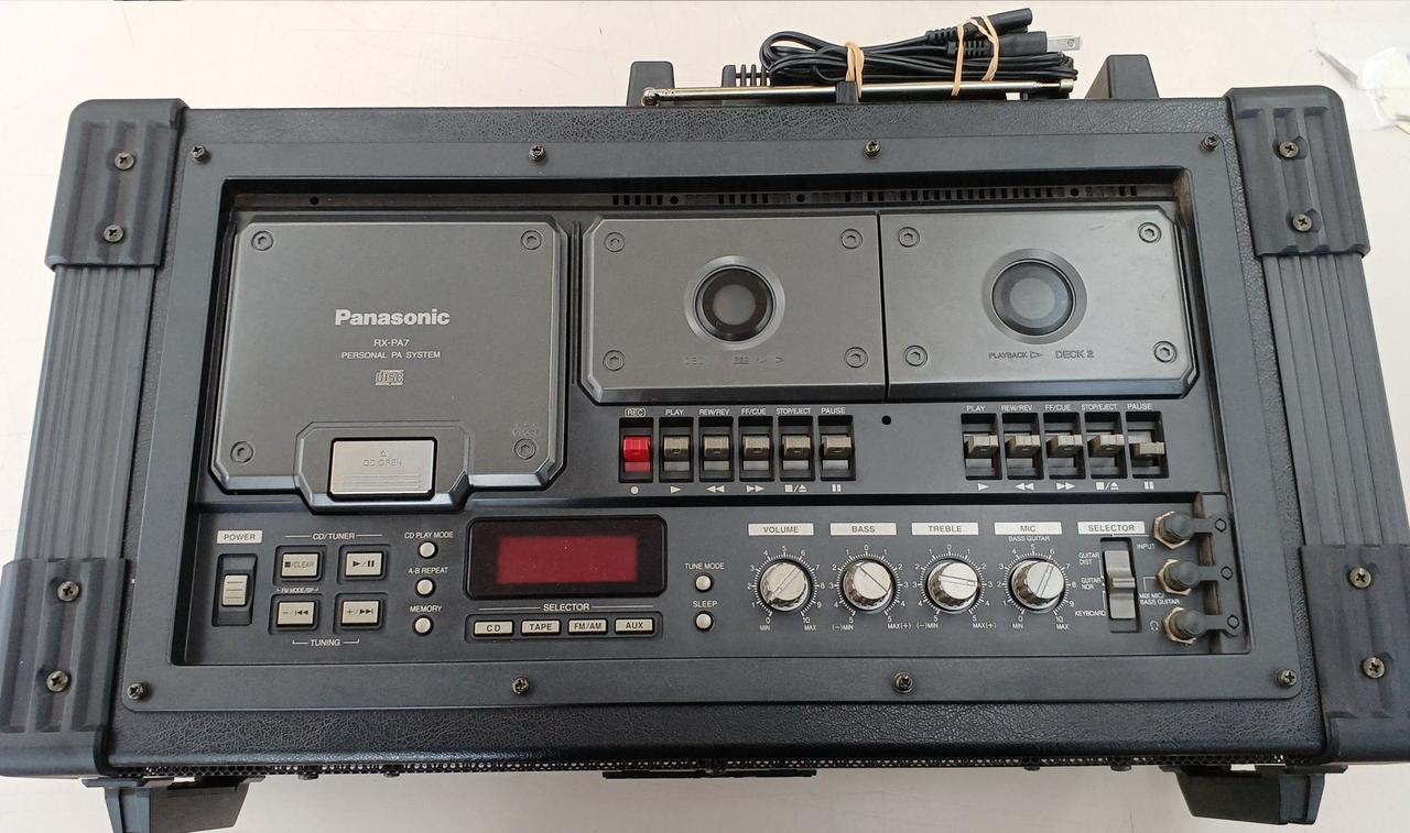 日*9様 【ジャンク】パナソニック　パーソナルミュージックPAシステム パナソニック(PANASONIC)|CDパーソナルPAシステム *ジャンク商品の為