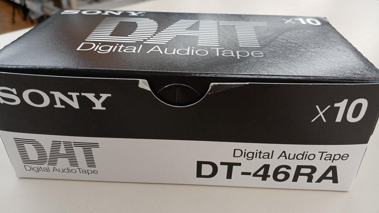 DATテープ　SONY 46分　6本セット DATテープ SONY 46分 6本セット DATテープ SONY 46分 6本セット