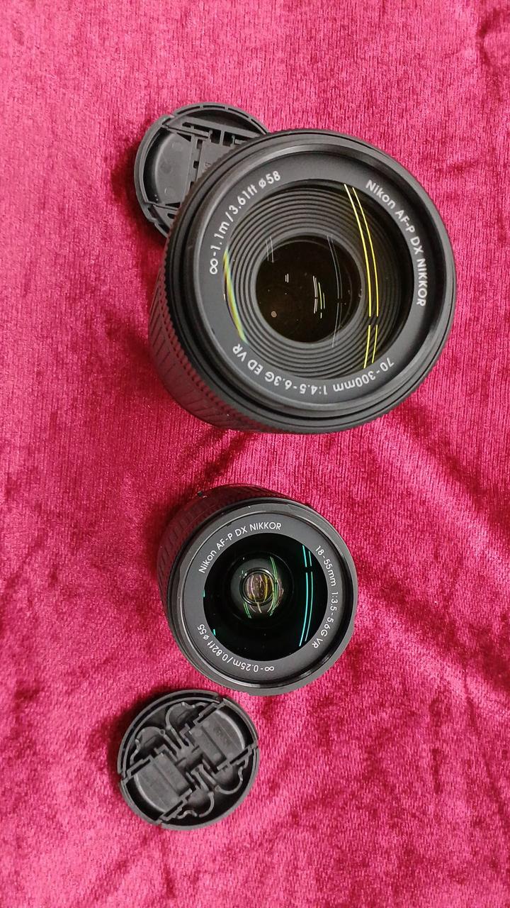 若干、レンズの中にチリあり