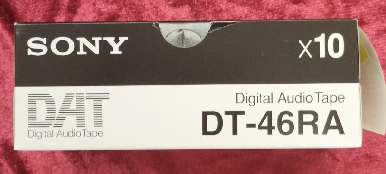 【未開封】DAT DA60RA×10本 Amazon | ソニー(SONY) DAT(デジタルオーディオテープ)カセット