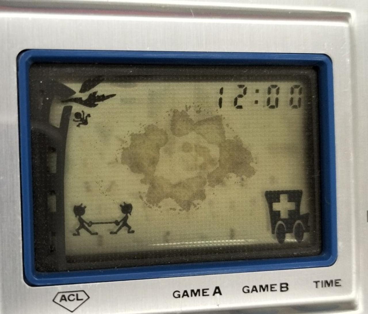 画面中央付近にビネガーシンドローム